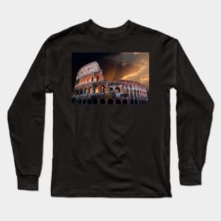 The Coliseum of Ancient Rome Long Sleeve T-Shirt